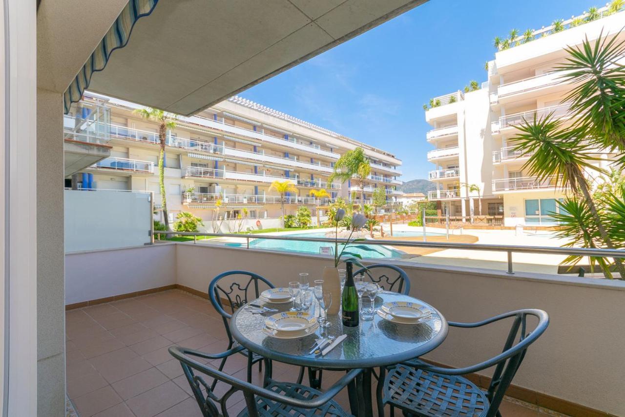 Ferienwohnung Apartamento Port Canigo Bajo Vista Piscina Roses Exterior foto